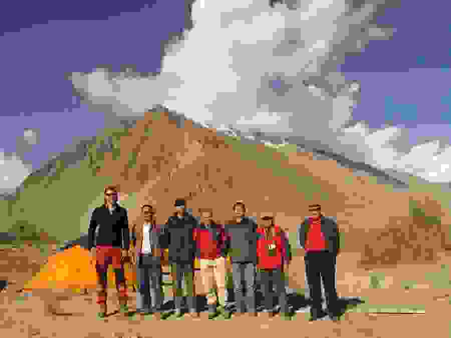 Teamfoto der Geologen des Chinaprojektes.