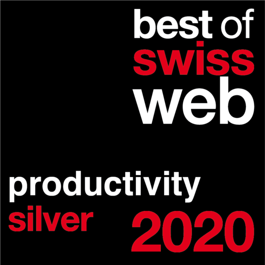 FeldApp was awarded silver in the category “Productivity”.