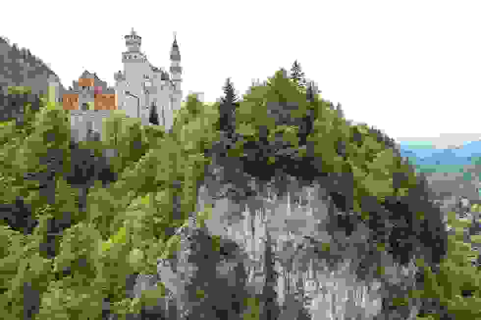 Sicherheitssprengung beim Schloss Neuschwanstein