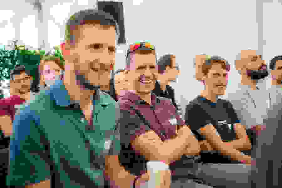 Employees from all locations follow the opening of GEOFEST 2025 with great anticipation.