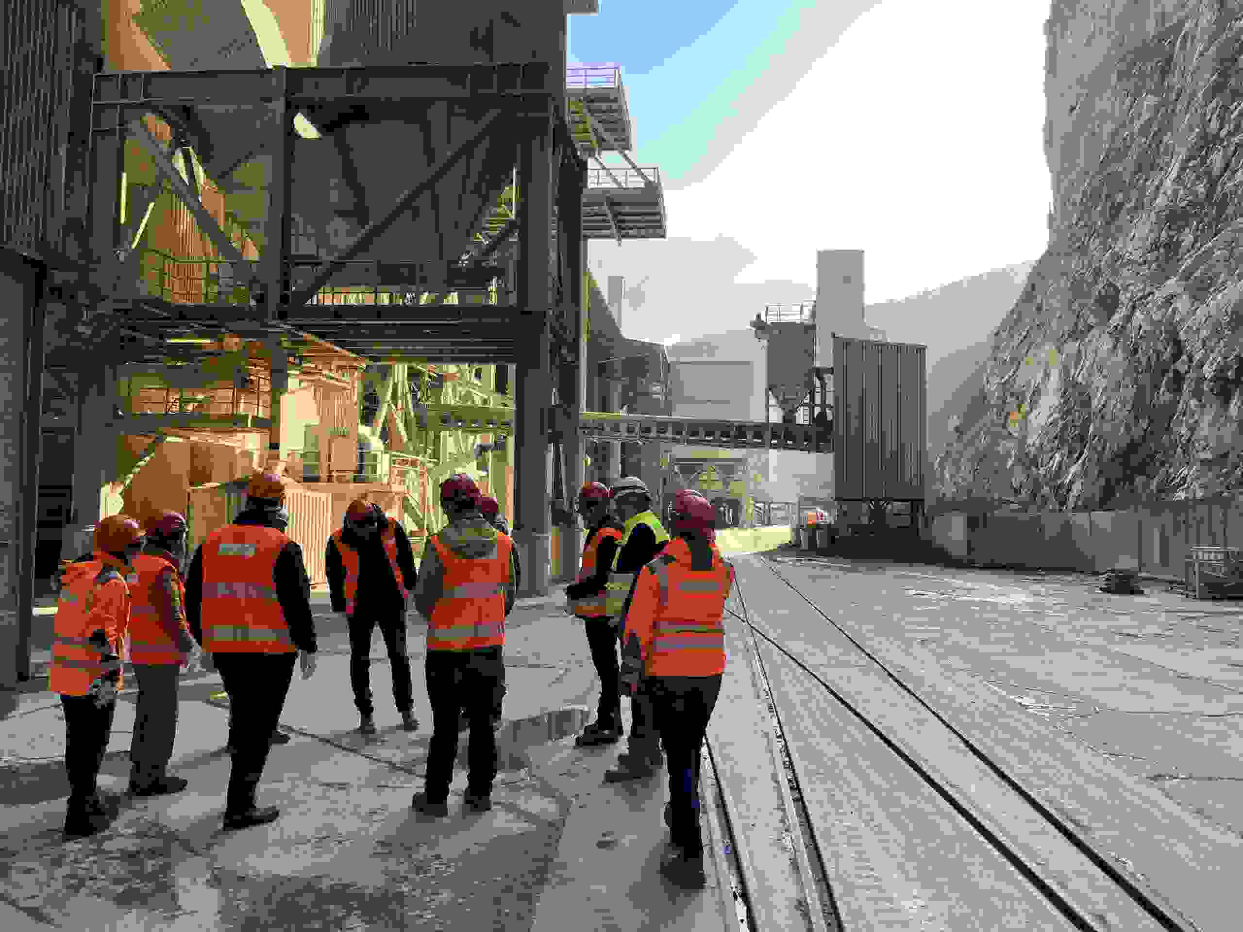 GEOTEST visite la cimenterie Vigier Ciment. 