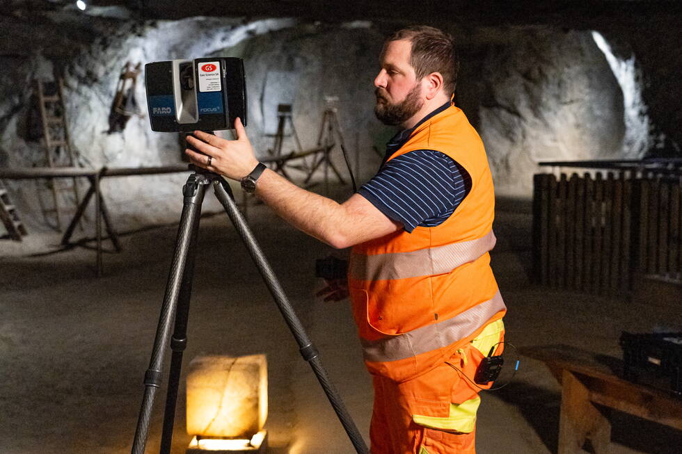 Salzmine Bez So wird sie überwacht