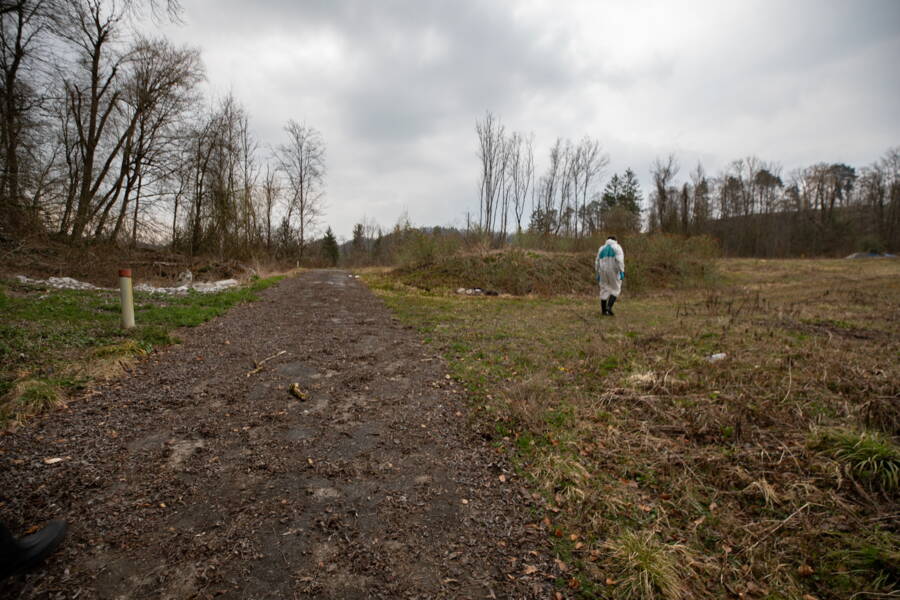 The landfill was in operation from 1952 to 1973, and the site is now overgrown. The landfill was in operation from 1952 to 1973, and the site is now overgrown.