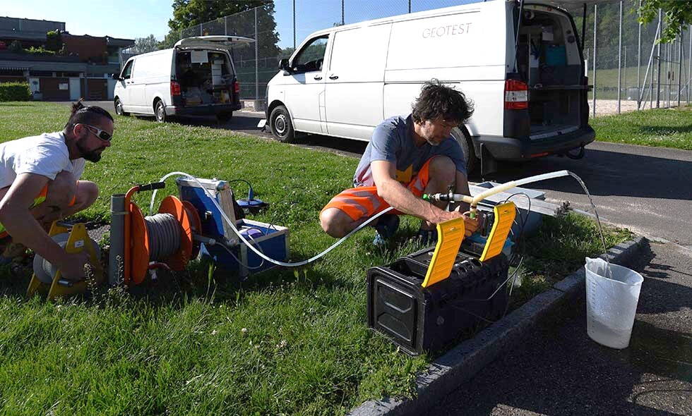 Grundwasserprobenahme-Kampagnen