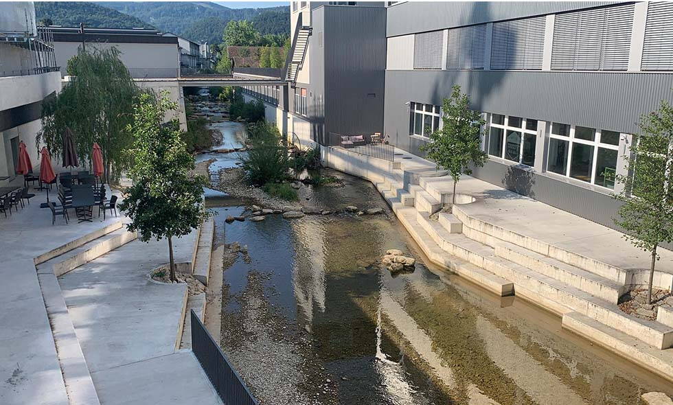 Revitalisierung Flusslauf Lüssel