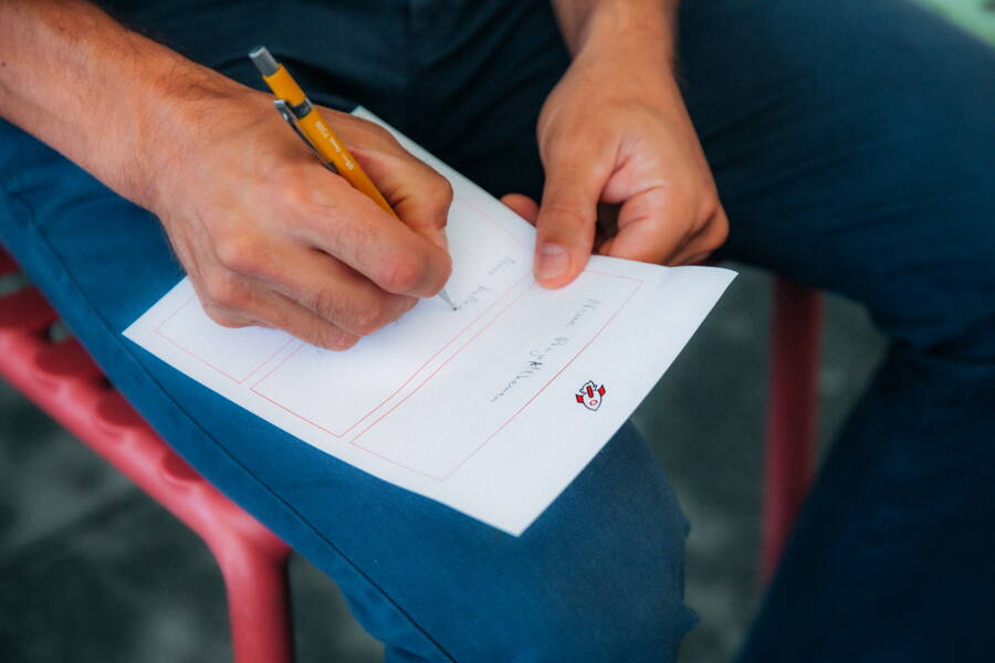 Le workshop « Curieux » suscite de nombreuses idées.  