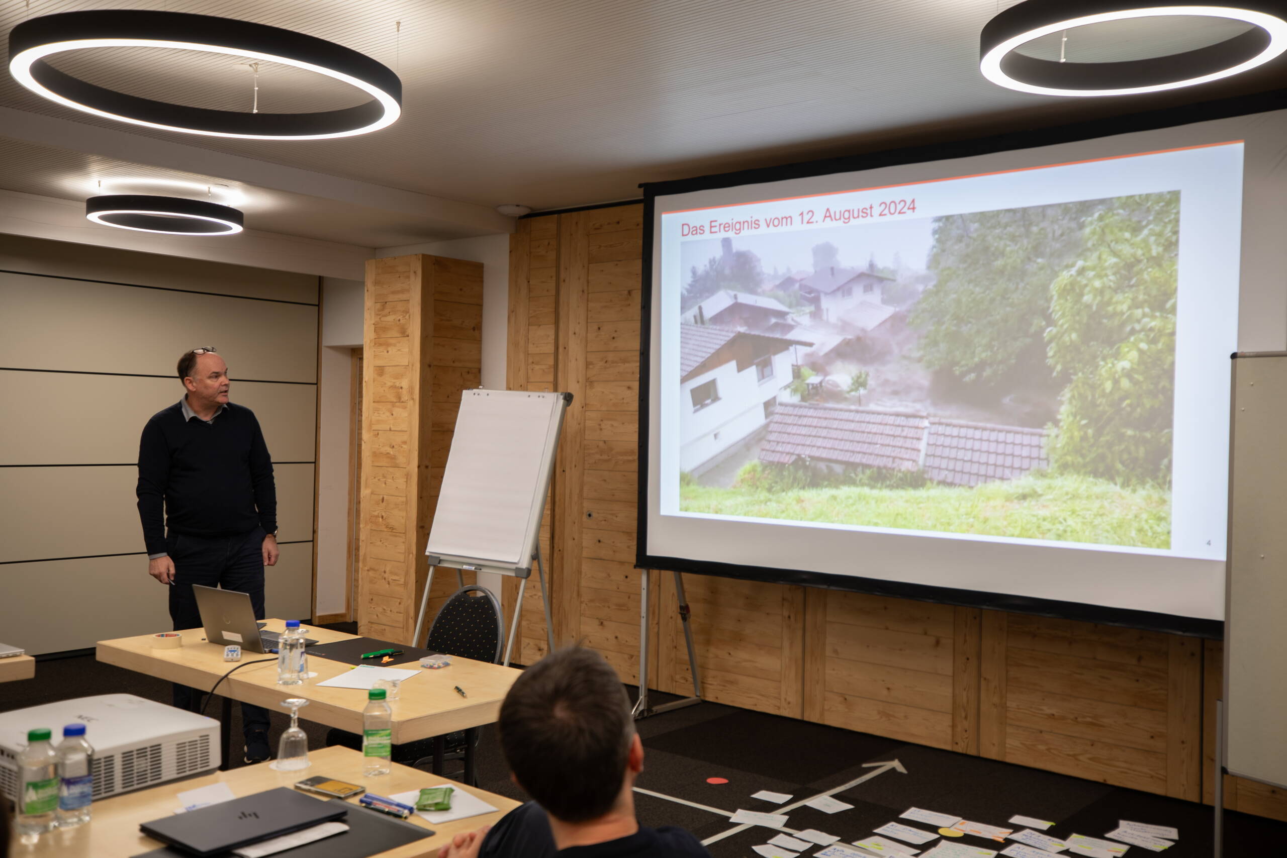 La coulée de boue à Brienz a été un exemple instructif pour l'analyse des événements.