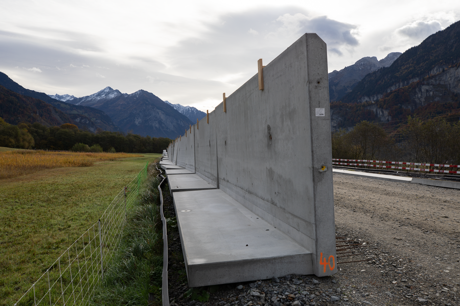 Für den Hochwasserschutz sind besonders die Beton-Winkelstützelemente wichtig. 
