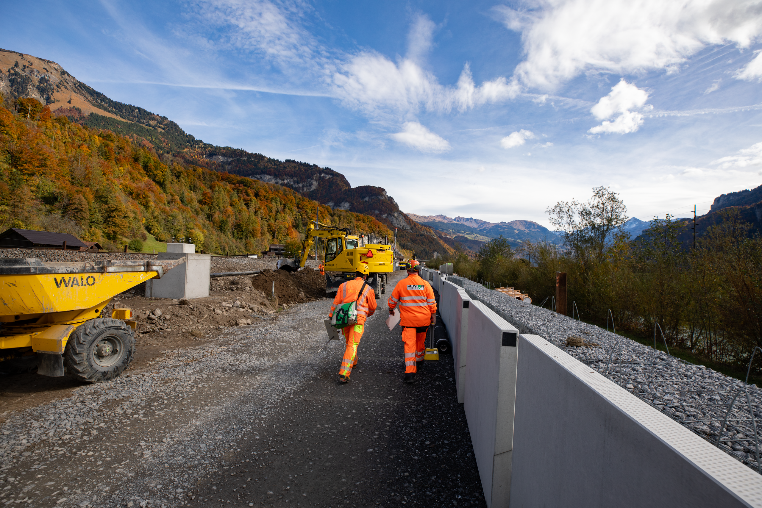 La bonne collaboration entre les différents intervenants a permis à GEOTEST de mener les projets à terme de manière efficace et conforme au planning. 