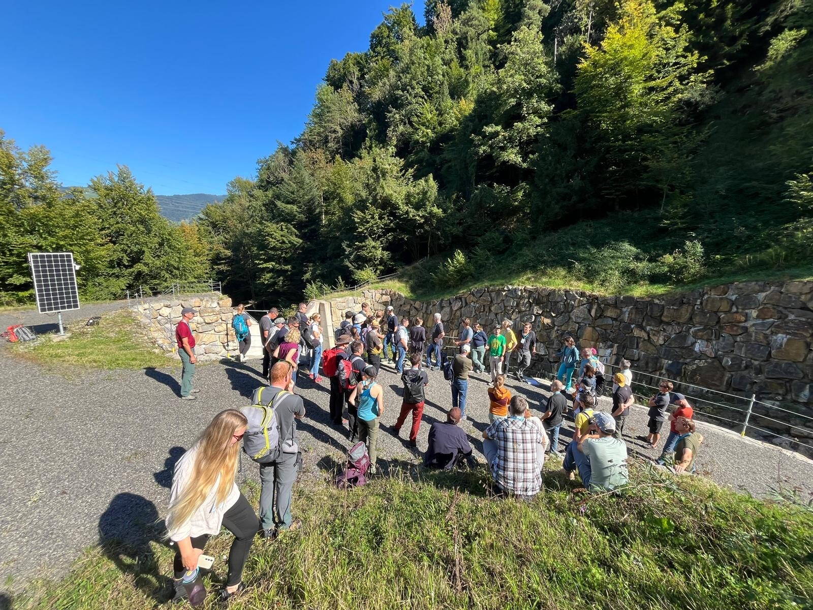 Bei blauem Himmel herrschten perfekte Bedingungen für die Exkursion. Bei blauem Himmel herrschten perfekte Bedingungen für die Exkursion.