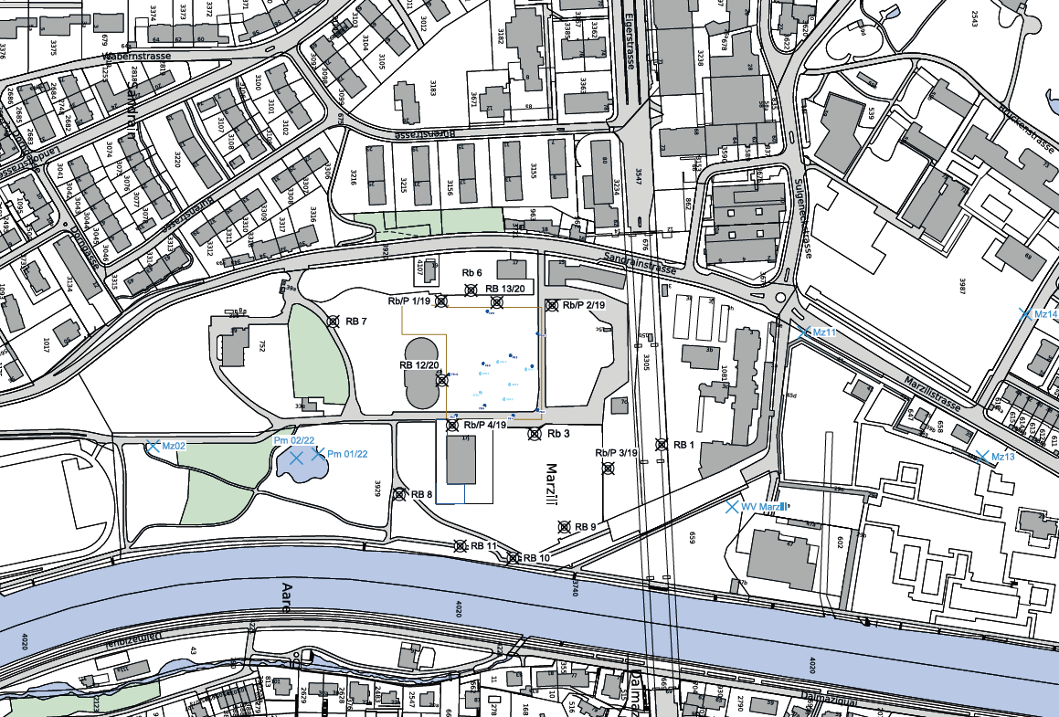 Location of the Gasworks site. Location of the Gasworks site.