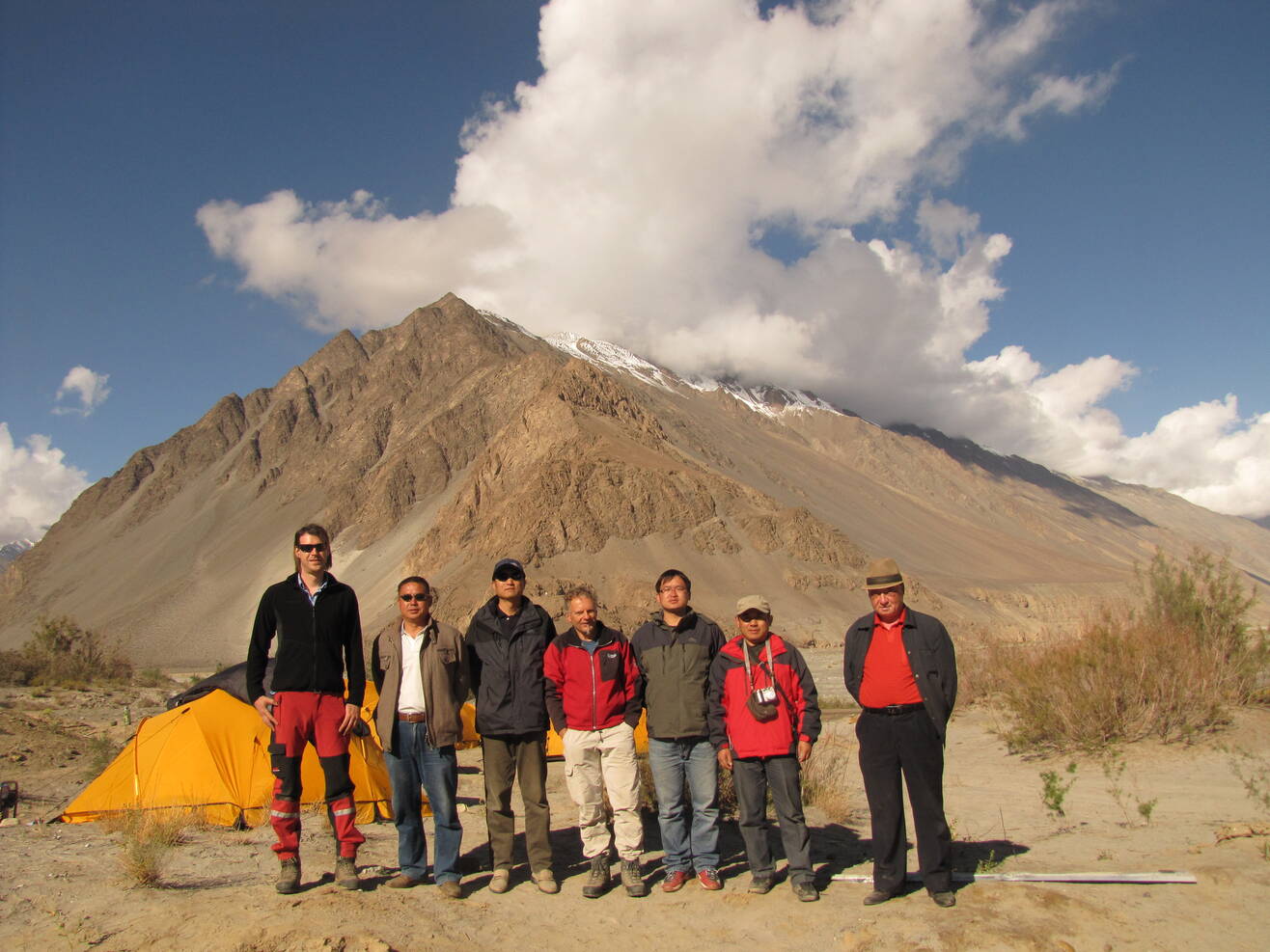 Geologen des Chinaprojektes Geologen des Chinaprojektes