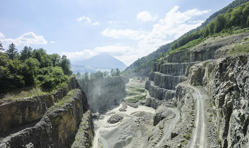 Matières premières + décharges GEOTEST SA