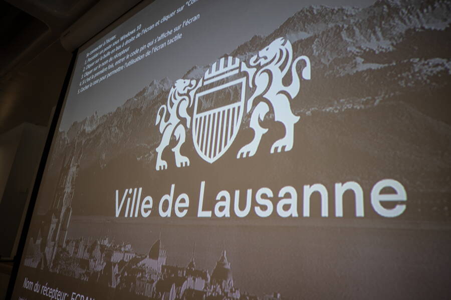 The event demonstrates the good relationship between GEOTEST and the City of Lausanne. The event demonstrates the good relationship between GEOTEST and the City of Lausanne.