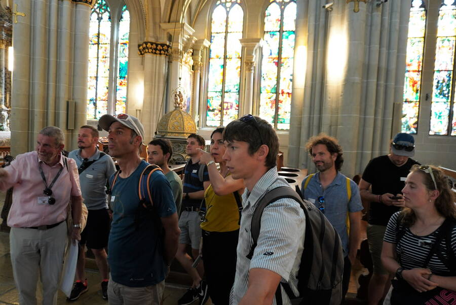 Visite de la cathédrale Saint-Nicolas. Visite de la cathédrale Saint-Nicolas.