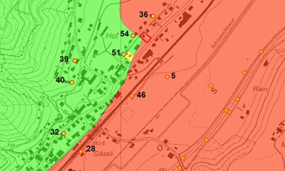 Erdwärmesonden in der roten Zone